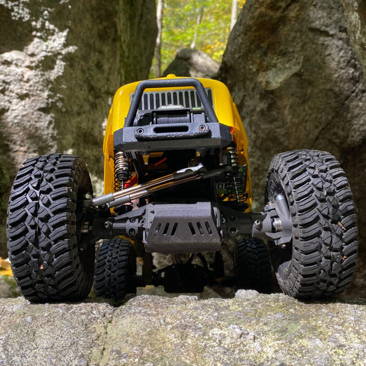 SA-10T Deluxe Axle Kit with Steering Fusion Torque Vectoring, 360 Tank Turn Capability, Front Skid Plate