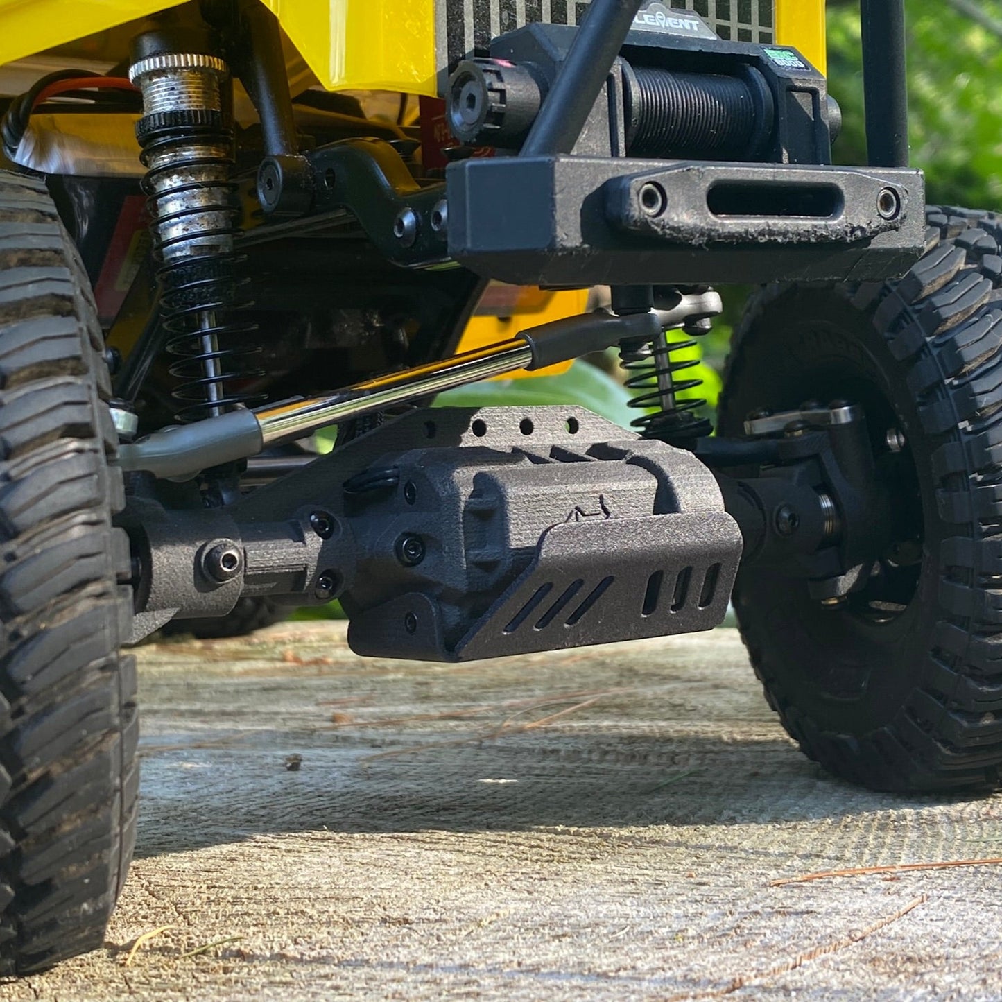 SA-10T Deluxe Axle Kit with Steering Fusion Torque Vectoring, 360 Tank Turn Capability, Front Skid Plate