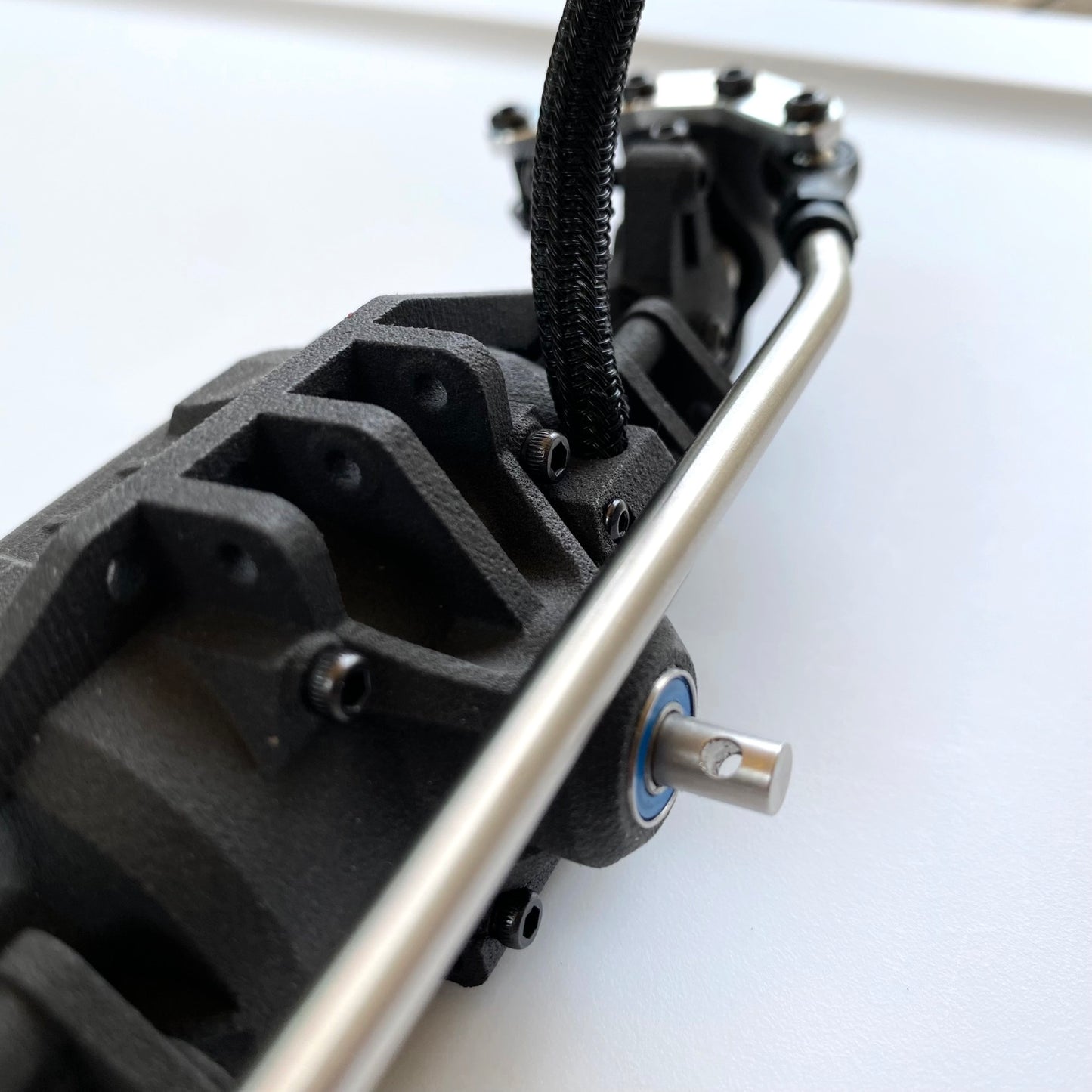 SA-10T Deluxe Axle Kit with Steering Fusion Torque Vectoring, 360 Tank Turn Capability, Front Skid Plate