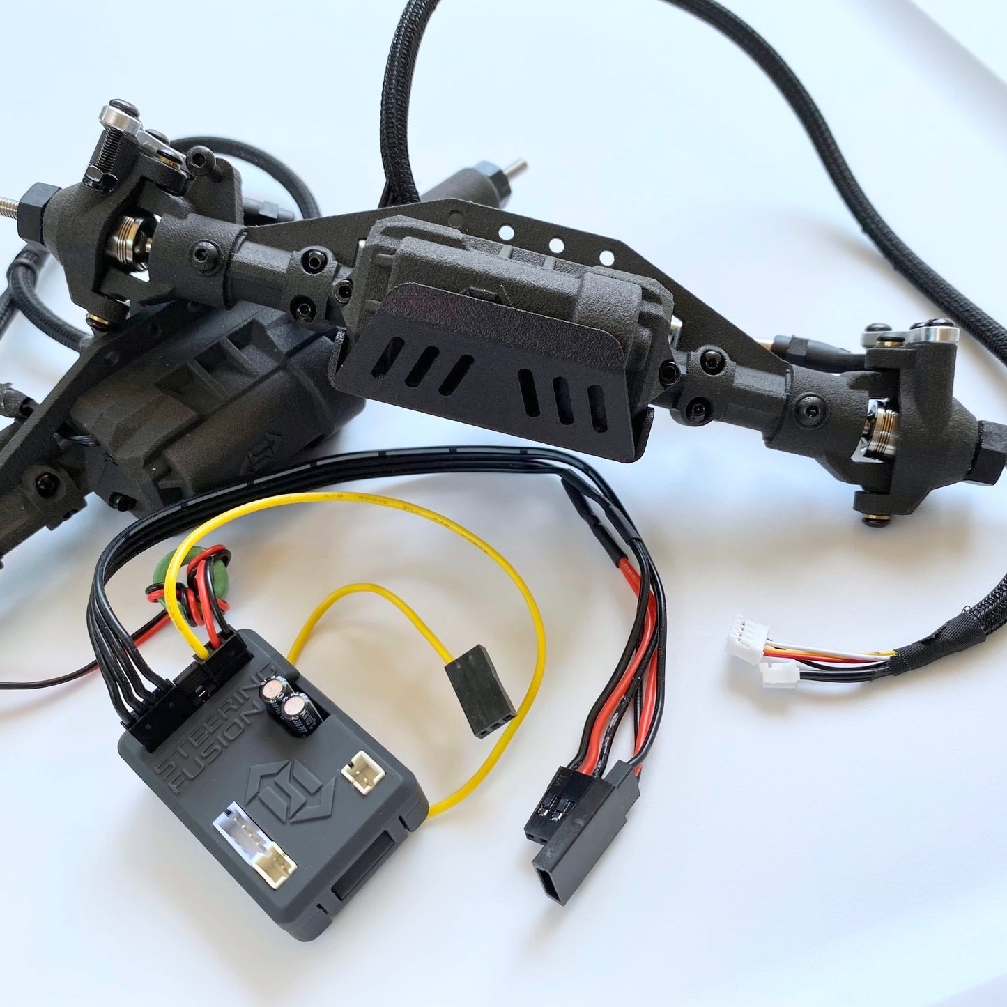 SA-10X Ultimate Axle Kit with Steering Fusion Torque Vectoring, 360 Tank Turn Capability, Direct Mode Capability, Front Skid Plate