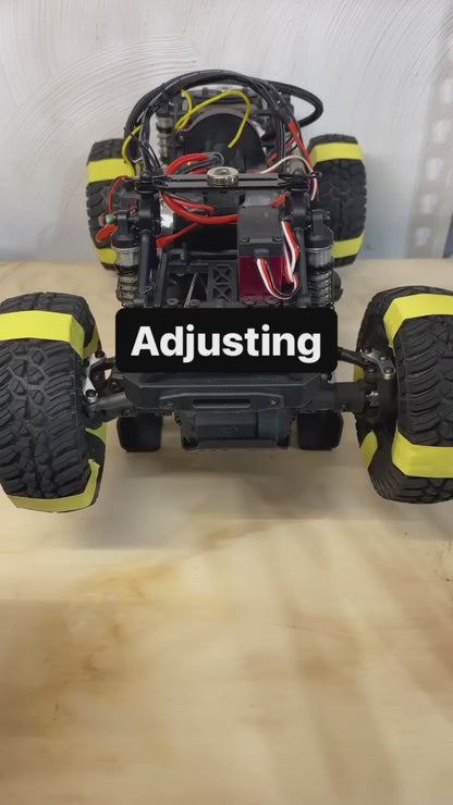 SA-10T Deluxe Axle Kit with Steering Fusion Torque Vectoring, 360 Tank Turn Capability, Front Skid Plate